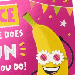 Silly Banana Birthday Card for Niece