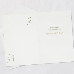 Silver and Gold Balloons Birthday Card