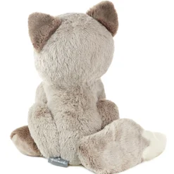 Silver Baby Fox Stuffed Animal, 8"