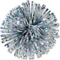 5" Silver Holographic Gift Bow