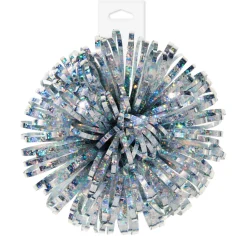 5" Silver Holographic Gift Bow