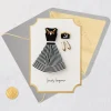 Simply Gorgeous Fashionable Ensemble Birthday Card for Her