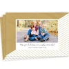 Simply Wonderful Flat Holiday Photo Card