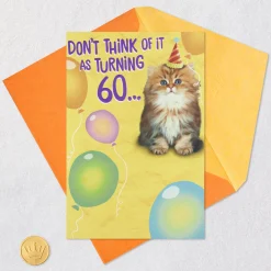 Six Perfect 10s Funny 60th Birthday Card