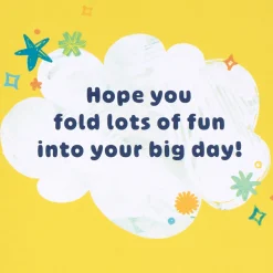 Sky's the Limit Birthday Card for Kids With Coloring Sheets and Paper Airplane Activity