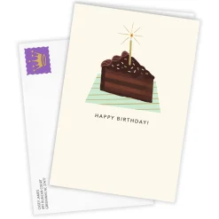 Slice of Happy Birthday Photo Card