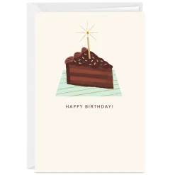 Slice of Happy Birthday Photo Card