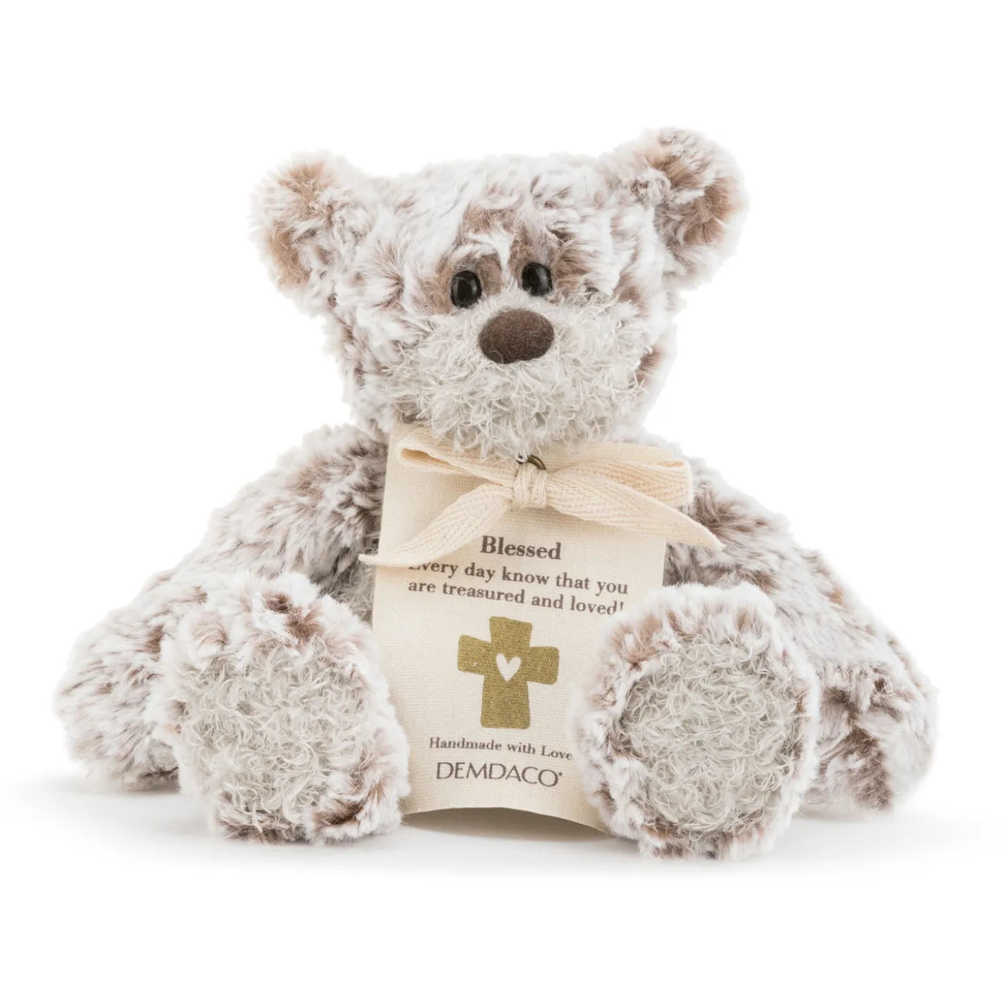 Small Blessing Giving Bear Stuffed Animal, 8.5"