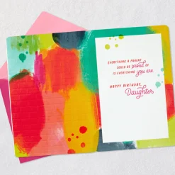 Smart, Kind, Bold, Brave Birthday Card for Daughter