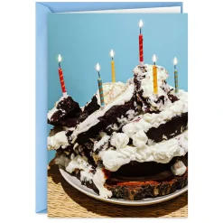 Smashed Cake Funny Birthday Card
