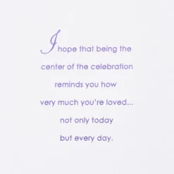 Smiles, Laughter and Hugs Birthday Card for Sister