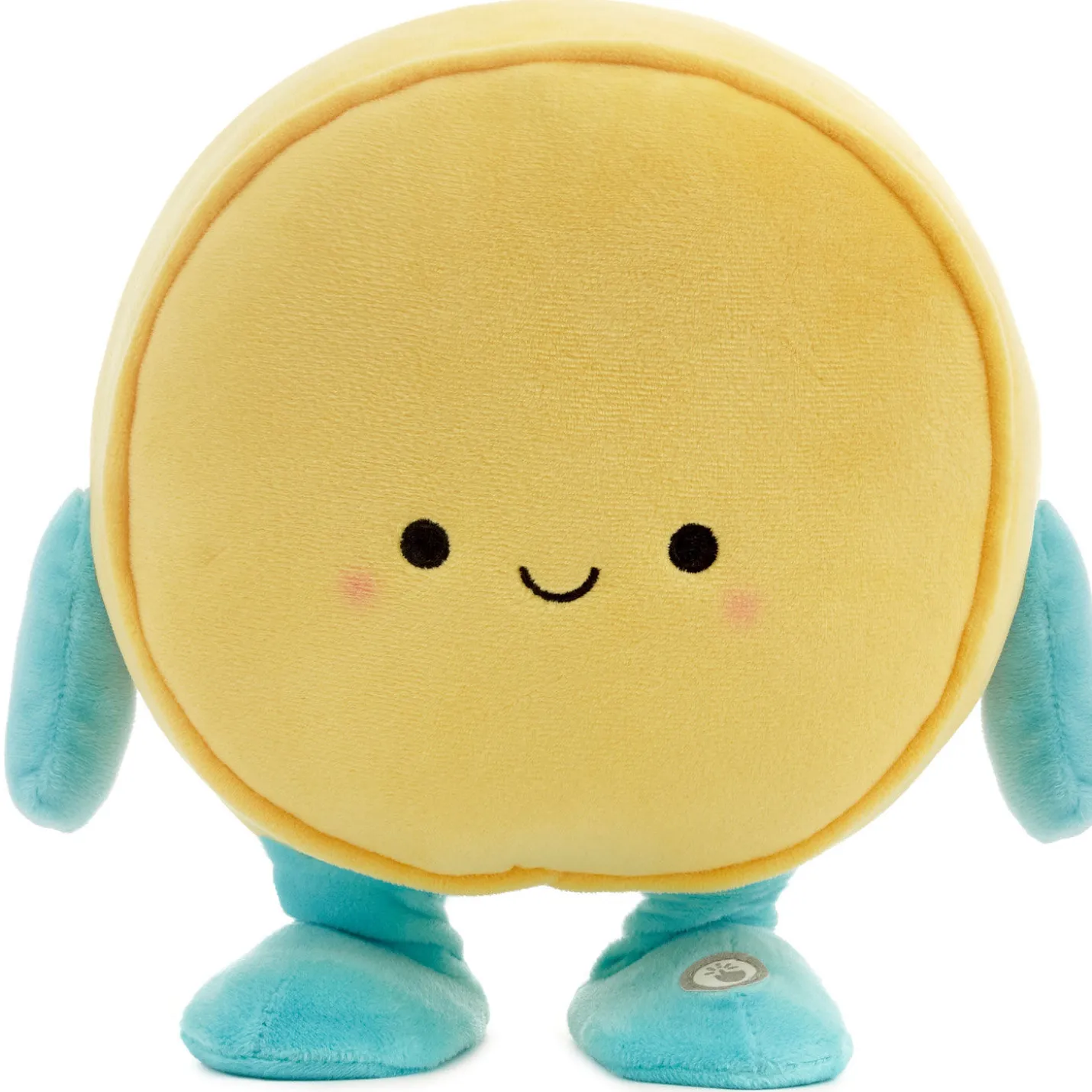 Smiley Face Plush With Sound and Motion, 10"