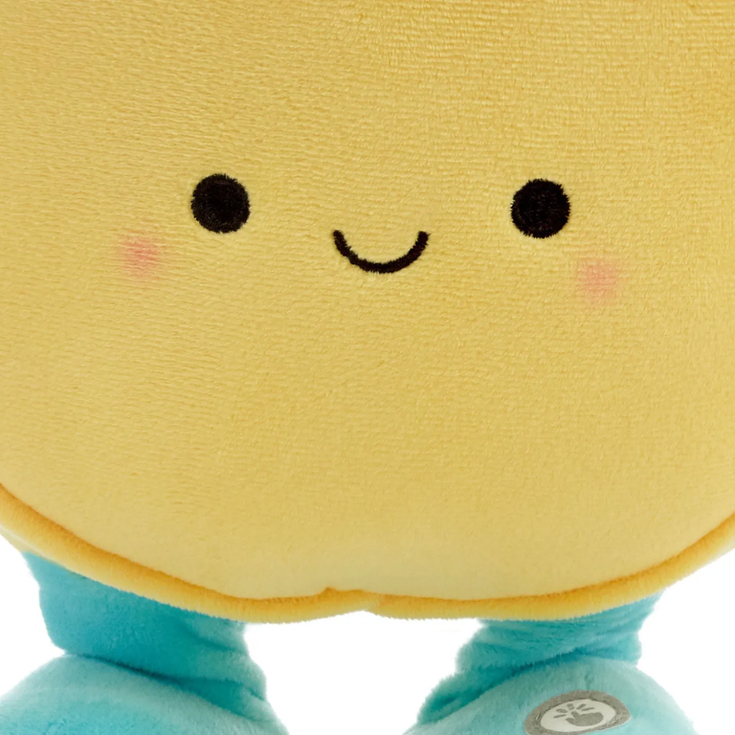 Smiley Face Plush With Sound and Motion, 10"