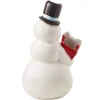 Smiling Snowman Toothpick Holder