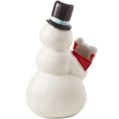 Smiling Snowman Toothpick Holder