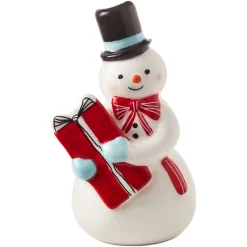 Smiling Snowman Toothpick Holder