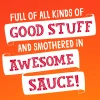 Smothered in Awesome Sauce Funny Birthday Card