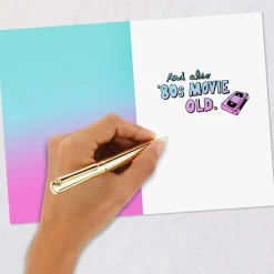 80s Movie Old Funny 40th Birthday Card