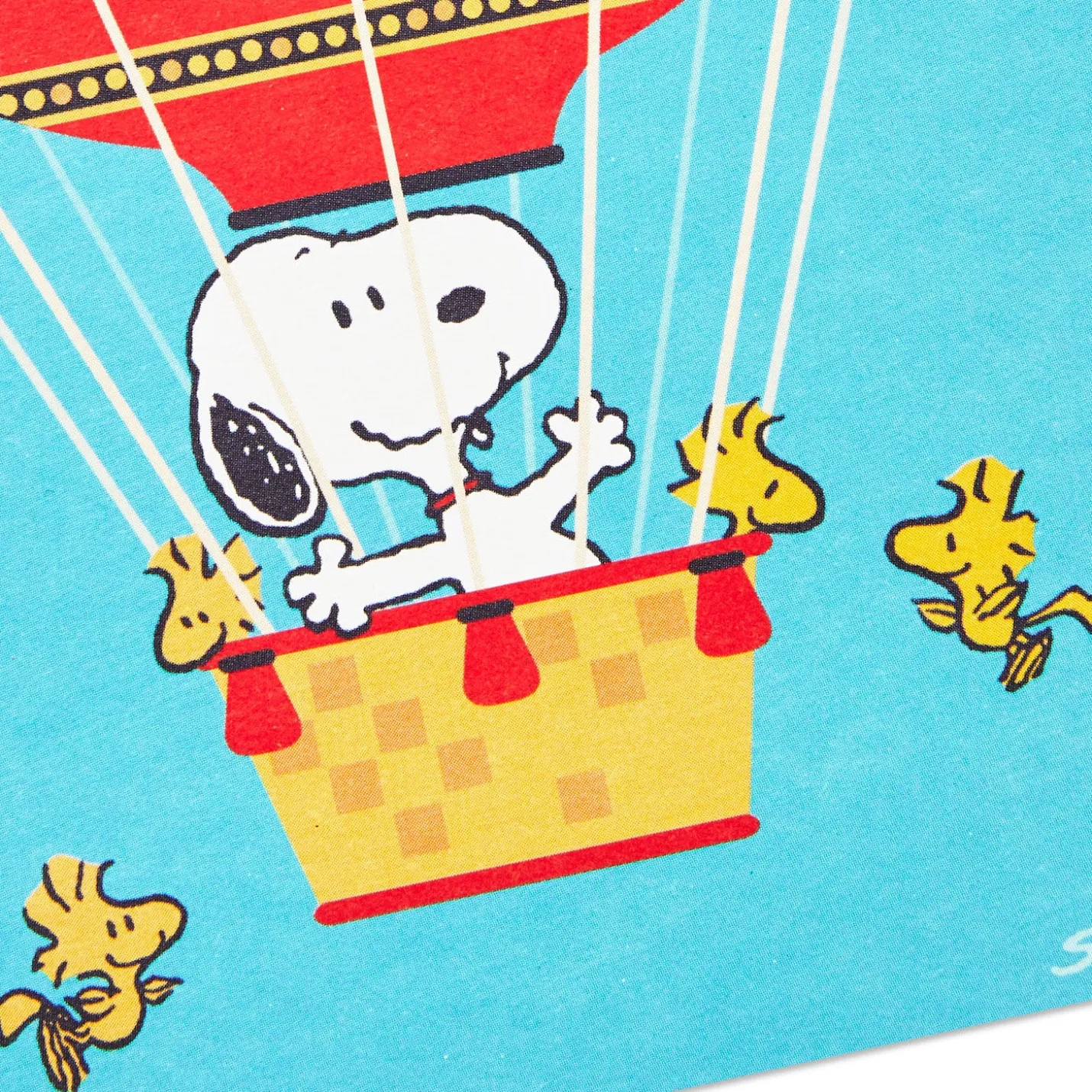 Snoopy Hot Air Balloon Boxed Thank-You Notes, Pack of 12
