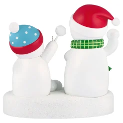 Snowball Fight 2026 Musical Ornament