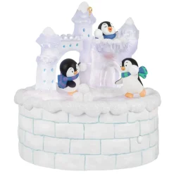 Snowball Fun Musical Ornament With Light and Motion