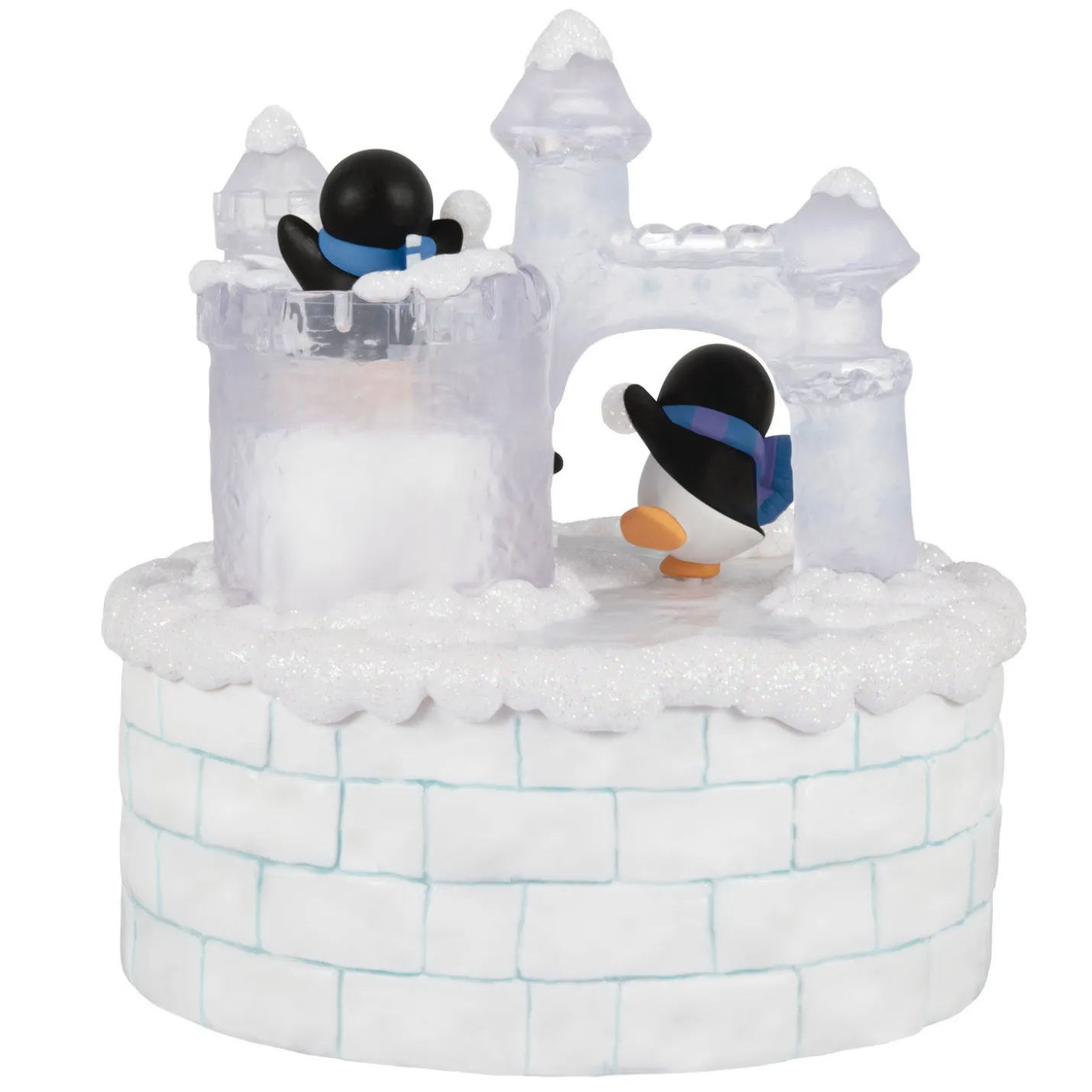 Snowball Fun Musical Ornament With Light and Motion