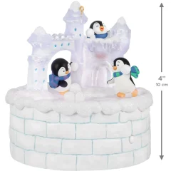 Snowball Fun Musical Ornament With Light and Motion