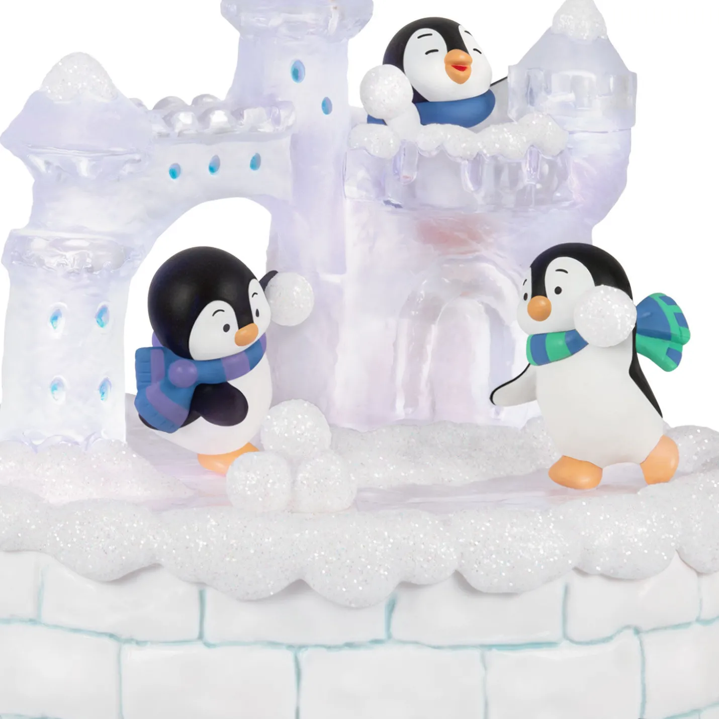 Snowball Fun Musical Ornament With Light and Motion