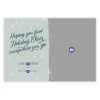 Snowy Cheer Flat Holiday Photo Card