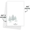 Snowy Red Truck Flat Christmas Photo Card