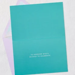 So Easy to Celebrate Birthday Card