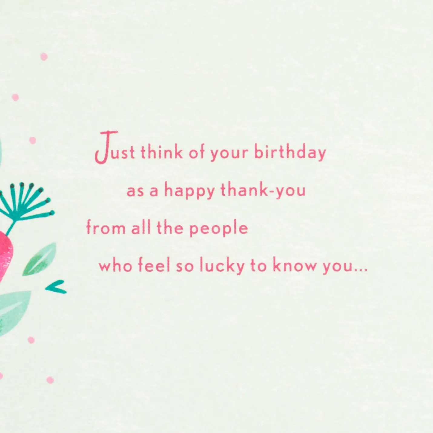 So Grateful to Have You in Our Lives Birthday Card