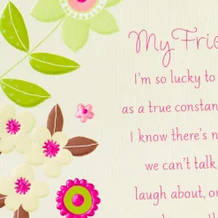 So Lucky to Have a Friend Like You Birthday Card for Her