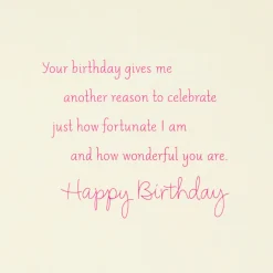 So Lucky to Have a Friend Like You Birthday Card for Her