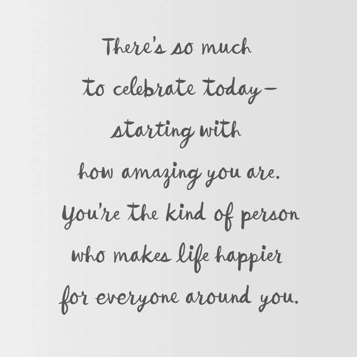 So Much to Celebrate Birthday Card