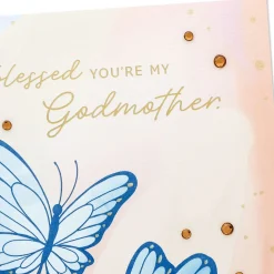 So Blessed By You Birthday Card for Godmother