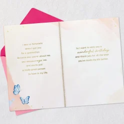 So Blessed By You Birthday Card for Godmother
