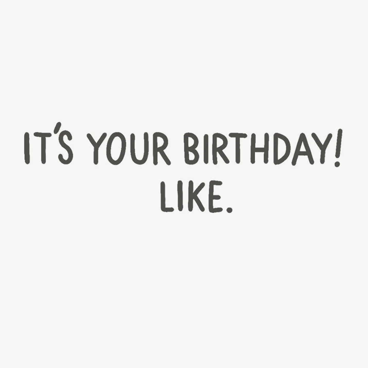 Social Media Likes Funny Birthday Card