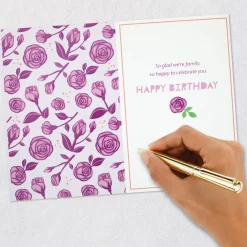 So Glad We're Family Birthday Card