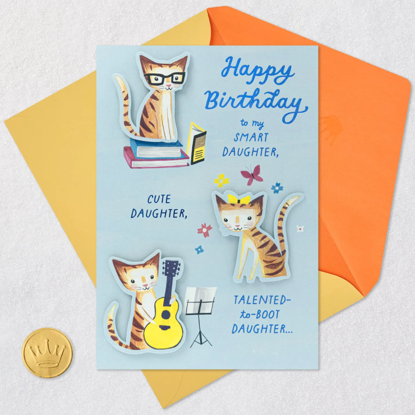 So Glad You're Mine Birthday Card for Daughter