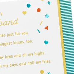So Glad You're Mine Romantic Birthday Card for Husband