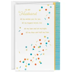 So Glad You're Mine Romantic Birthday Card for Husband