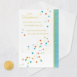 So Glad You're Mine Romantic Birthday Card for Husband