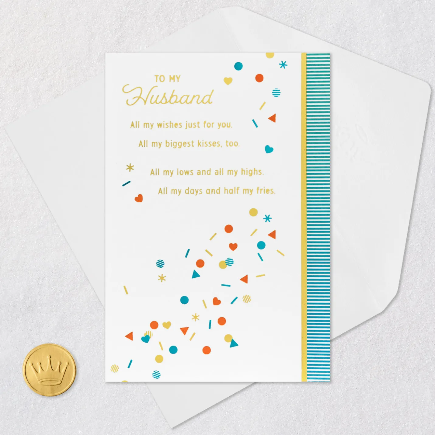 So Glad You're Mine Romantic Birthday Card for Husband