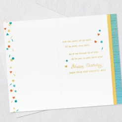 So Glad You're Mine Romantic Birthday Card for Husband