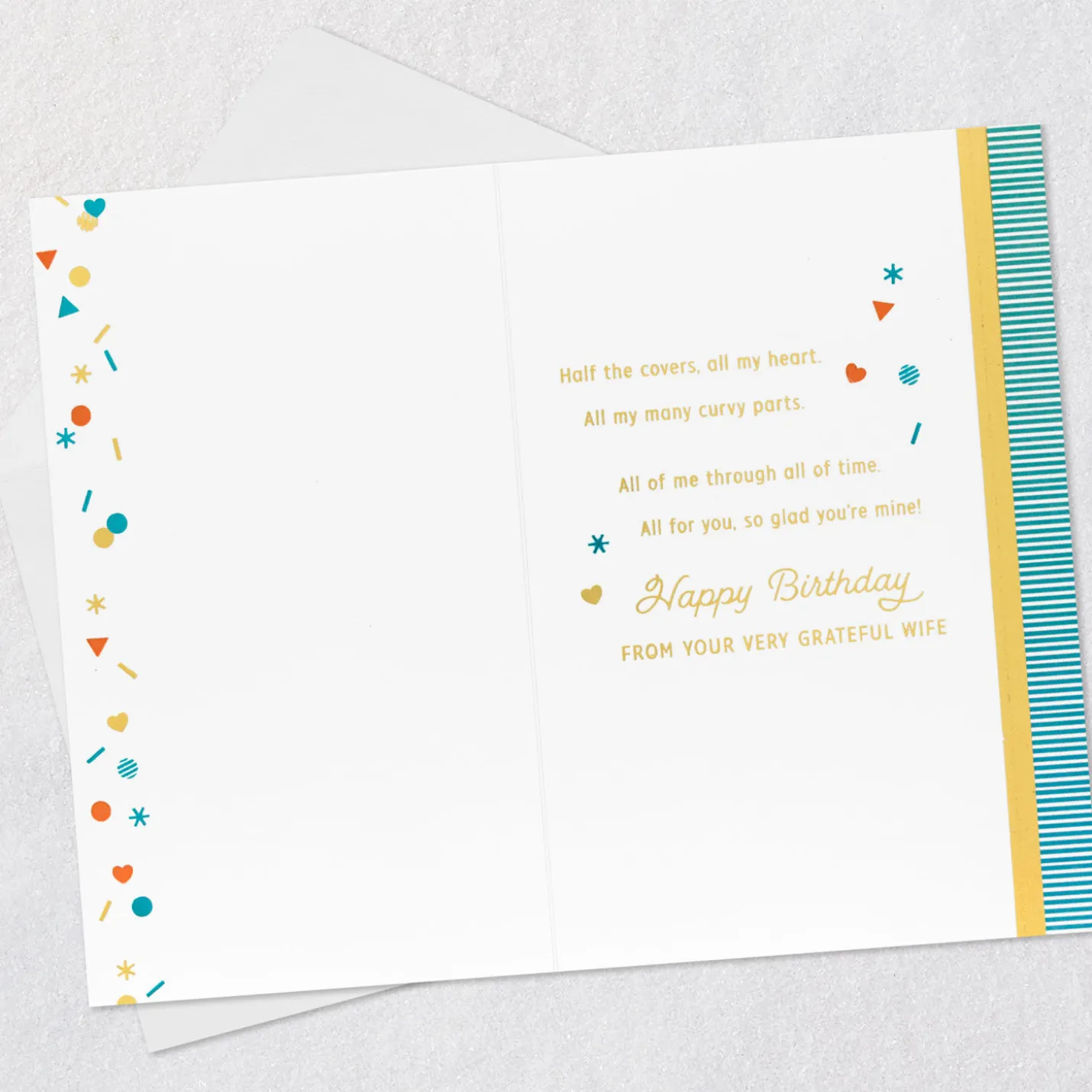 So Glad You're Mine Romantic Birthday Card for Husband