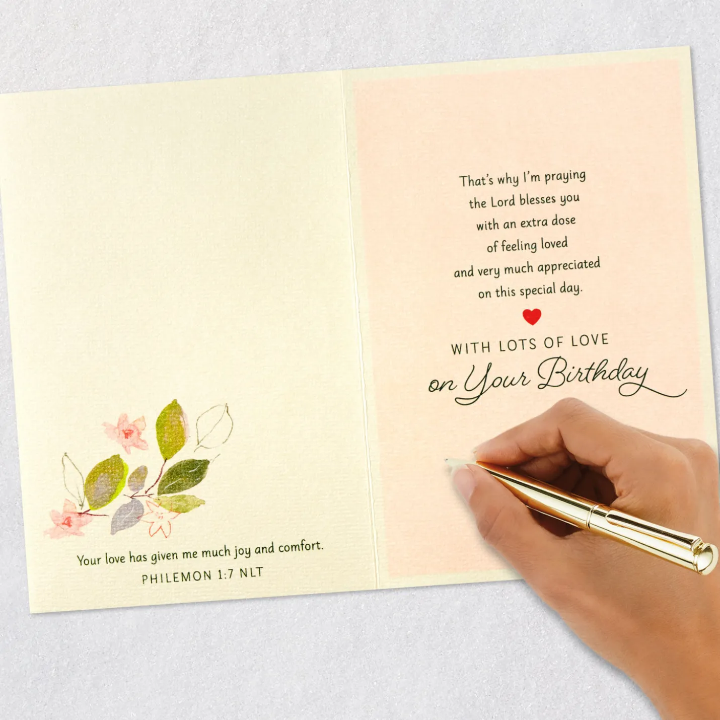 So Glad You're My Mom Religious Birthday Card for Mother