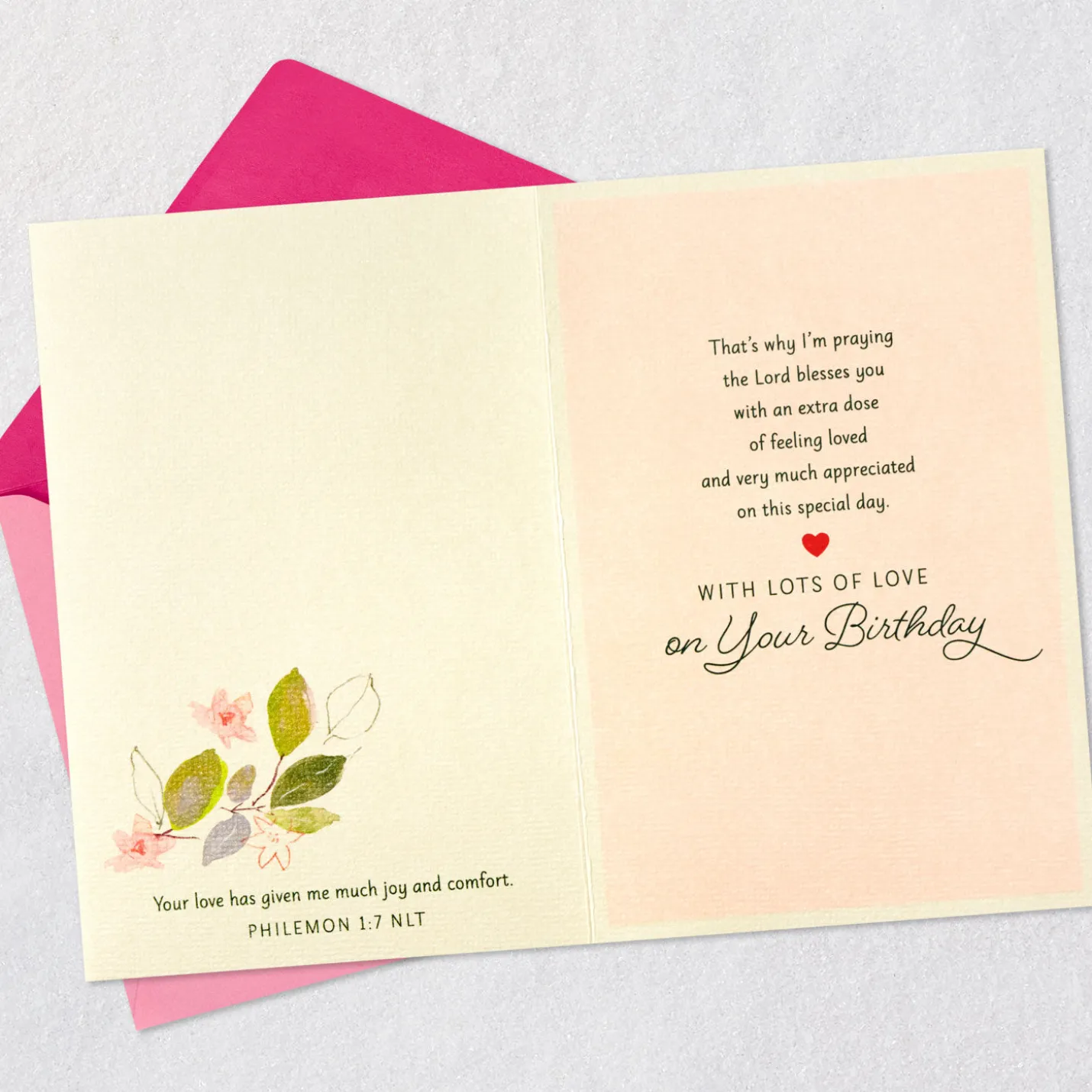So Glad You're My Mom Religious Birthday Card for Mother