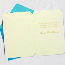 So Grateful for You Birthday Card for Dad