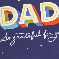 So Grateful for You Birthday Card for Dad